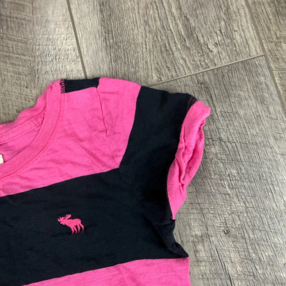 Abercrombie Kids Pink Stripe‎ Top
